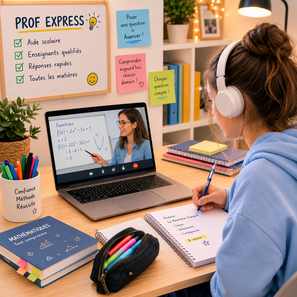 Prof Express : une aide scolaire à portée de main